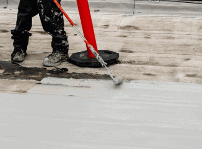 An Acrylic Roof Coating