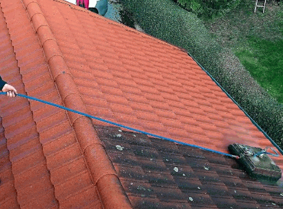 Clean Roof Tiles Without A Pressure Washer