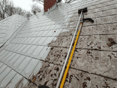 Cleaning The Roof