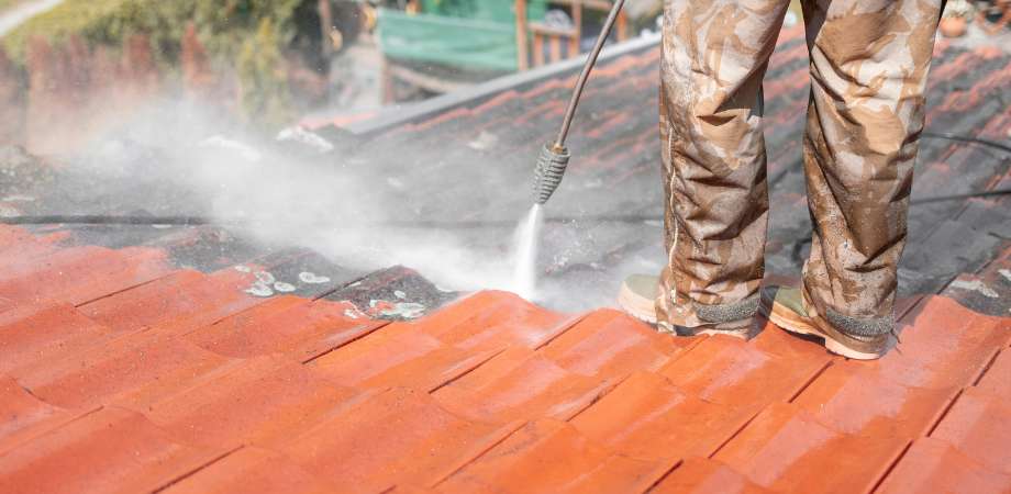 How to clean a roof professionally