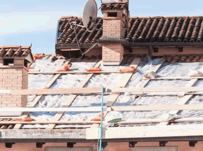 Structural Damage To The Roof Deck