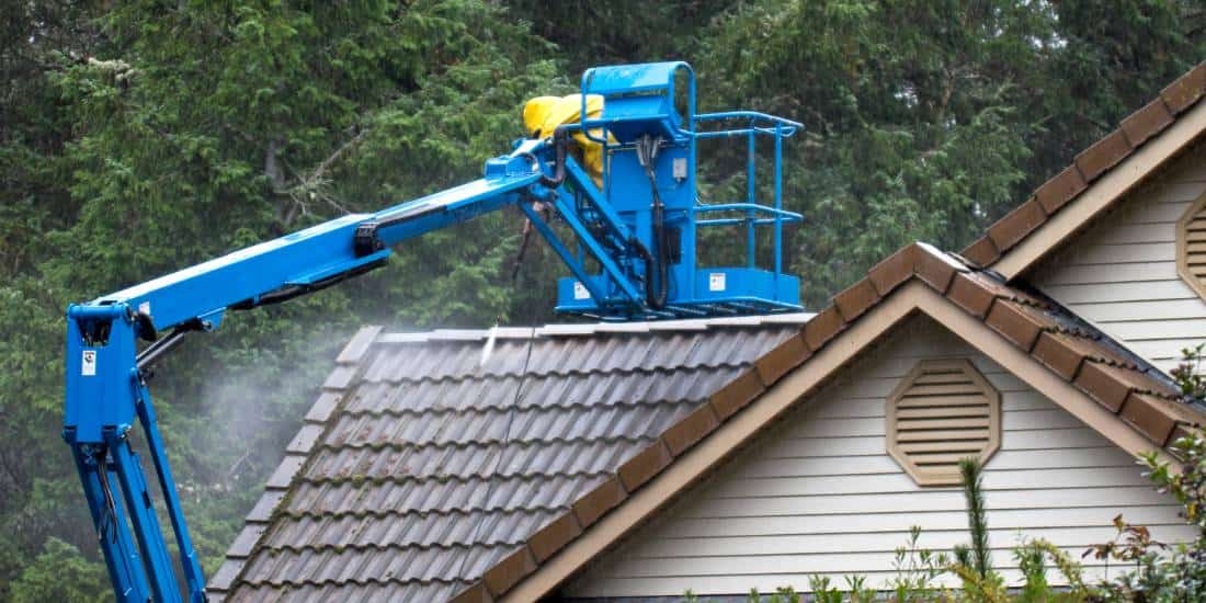 Roof Cleaning Service in Denbigh